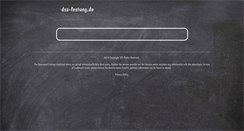 Desktop Screenshot of dsa-festung.de